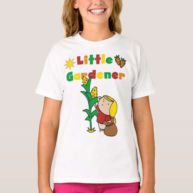 Camiseta Chica Little Gardener (Anverso)