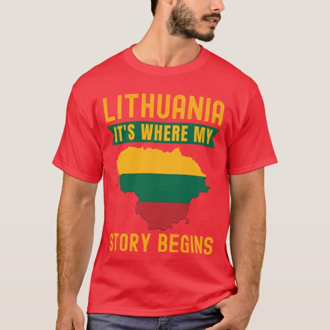 Camiseta Chica lituana (Anverso)