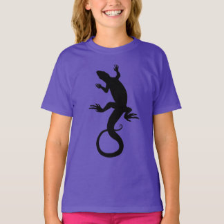 Camiseta Chica Lizard Sweatshirt Niños Reptile Art Shirds