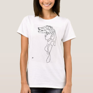 Camiseta chica lobo