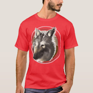 Camiseta chica Lobo Ártico Gris