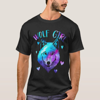 Camiseta Chica Lobo Regalos Sólo Un Chica Que Ama A Los Lob