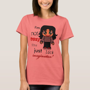 Camiseta Chica loco de Emo