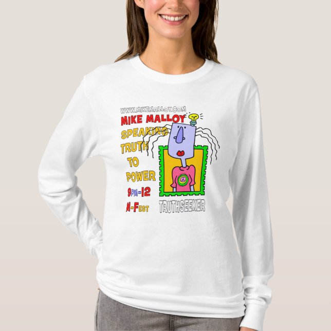 CAMISETA CHICA LOCO TRUTHSEEKER (Anverso)