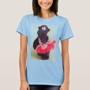Camiseta Chica marchosa de Maria Collin en rojo