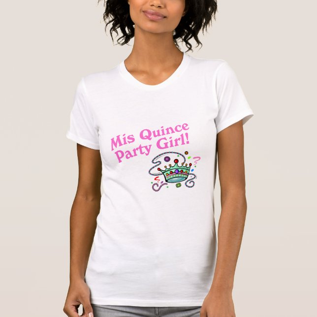 Camiseta Chica marchosa del membrillo del Mis (Anverso)