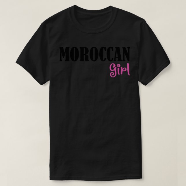 Camiseta chica marroquí (Diseño del anverso)