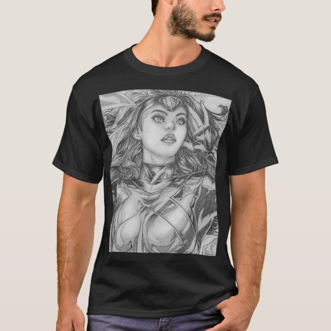 Camiseta Chica Marvel ~ Jean Grey (Anverso)