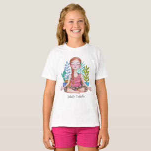 Camiseta Chica mediador con plantas