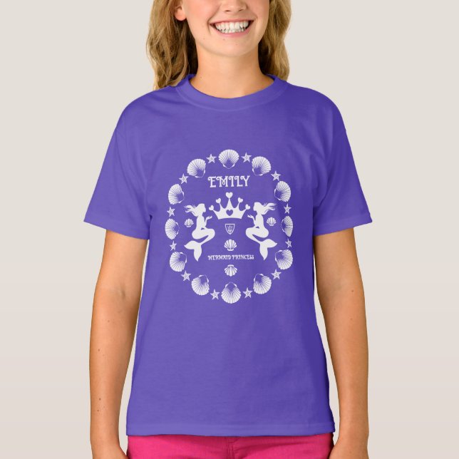 Camiseta Chica Mermaid Princess (Anverso)
