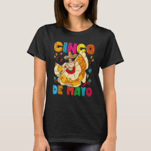 Camiseta Chica mexicana Cinco De Mayo bailando Jarabe Tapat