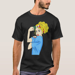 Camiseta Chica mexicano, patrimonio inquebrantable, bandera