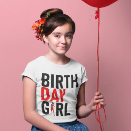 Camiseta Chica milagroso de cumpleaños y gato Noir