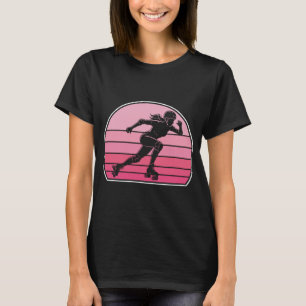 Camiseta Chica Monada de Patinaje sobre Ruedas Estética de