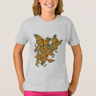Camiseta Chica Monarca Mariposa - ¿Te dieron Milkweed?