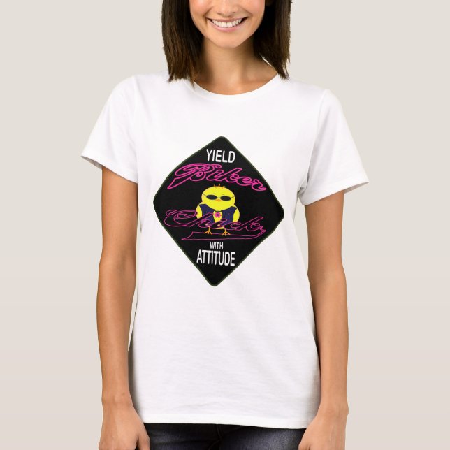 Camiseta Chica Motera (Anverso)