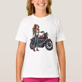 Camiseta Chica Motera