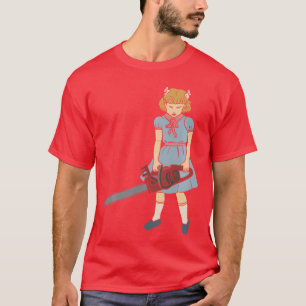 Camiseta Chica Motosierra Gothic Punk Goth Horror Fanática