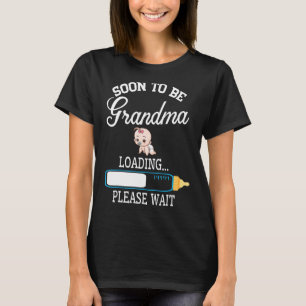 Camiseta Chica Muchacho Leche Pronto Para Ser Abuela Por Fa