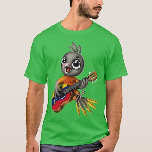 Camiseta Chica Nacional de Aves de Venezuela (Anverso)