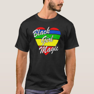 Camiseta Chica negra magia Mes de la historia negra Mujeres