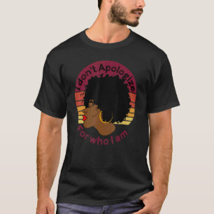 Camiseta Chica negro magia africana afroamericana mujer