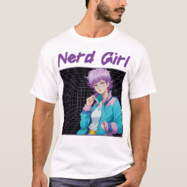 Camiseta Chica nerd