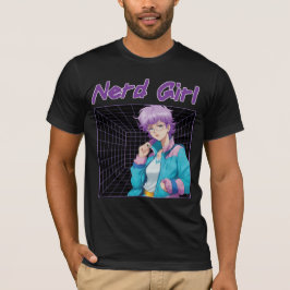 Camiseta Chica nerd