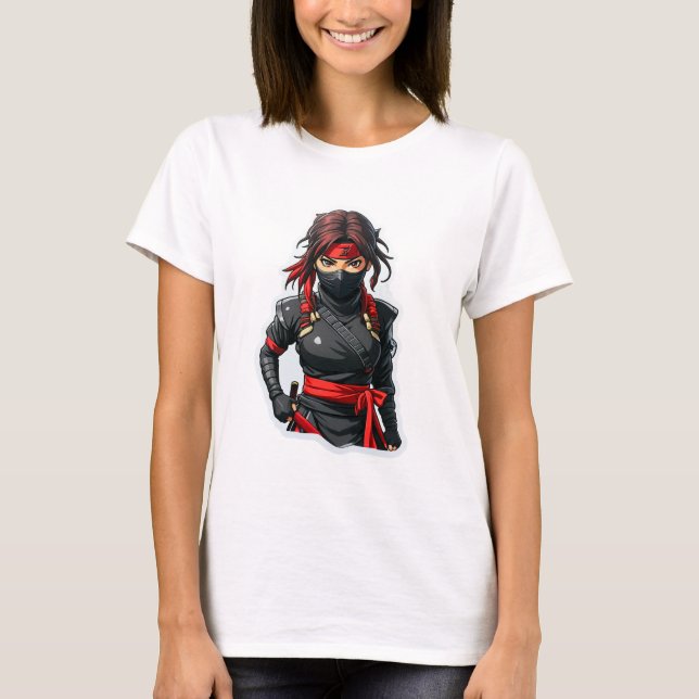 Camiseta Chica Ninja (Anverso)