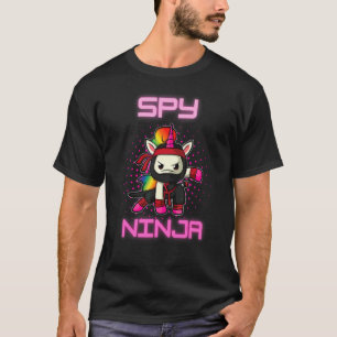 Camiseta Chica Ninja Boy de Ninja Gamer, jugador espía de G