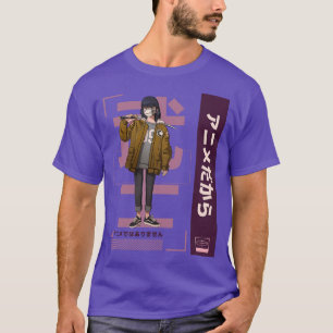 Camiseta Chica No es un arma Es El Otaku Lover 4