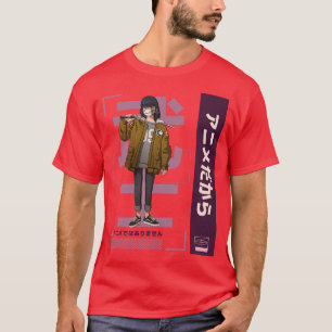 Camiseta Chica No es un arma Es El Otaku Lover 4