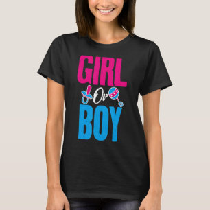 Camiseta Chica o niño pronto será padre de Gen Rosa o Azul