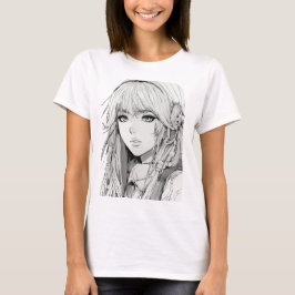 Camiseta Chica Otaku, Personalizado japonés de Kawaii