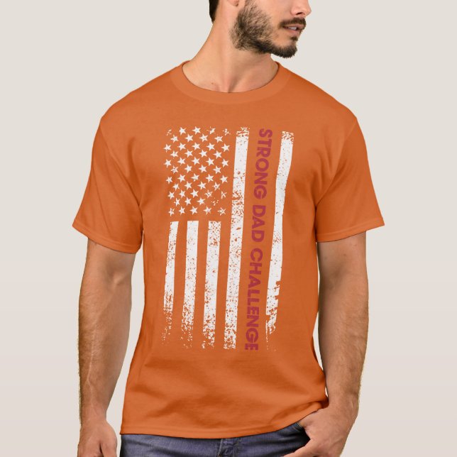 Camiseta Chica padre fuerte (Anverso)