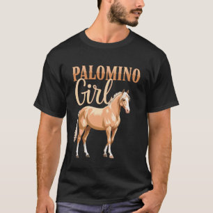 Camiseta Chica Palomino Amante Rubia Amantes de Caballos Mu