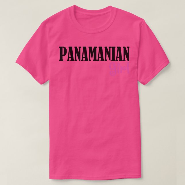 Camiseta Chica panameña (Diseño del anverso)