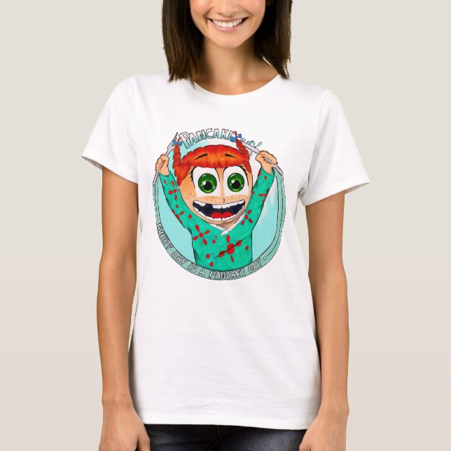 Camiseta Chica Pancake (Anverso)