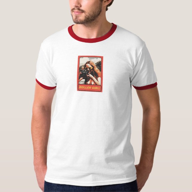 Camiseta Chica Patinadora (Anverso)