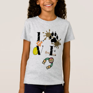 Camiseta chica "Perro Amor"