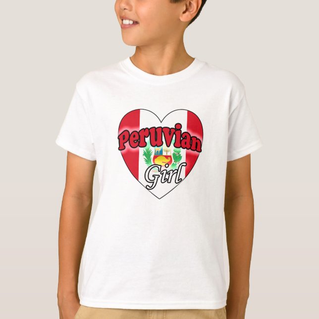 Camiseta Chica peruano (Anverso)