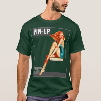 Camiseta Chica Pin up Vintage Pinup Magazine 23