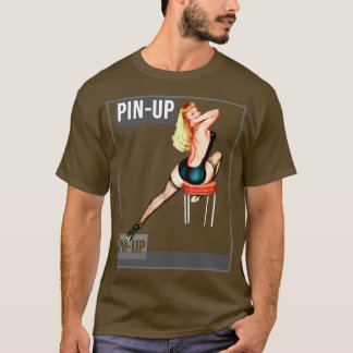 Camiseta Chica Pin up Vintage Pinup Magazine 27