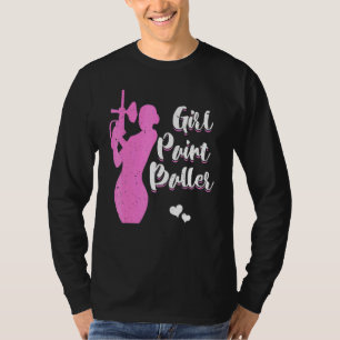 Camiseta Chica Pintora Femenina Jugadora Balonmano