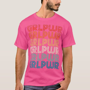 Camiseta Chica Poder Feminismo Lema Retro Feminista Vintage