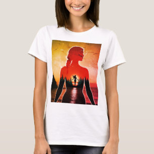 Camiseta Chica poder Mountain Reflation Visión doble