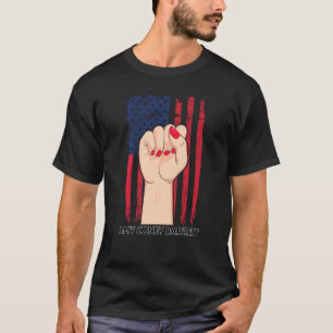 Camiseta Chica Poder Puño Acb Amy Coney Barrett Justicia Su