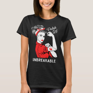Camiseta Chica polaco irrompible