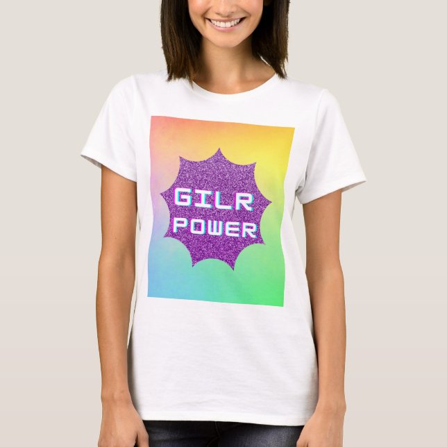 CAMISETA CHICA POWER (Anverso)