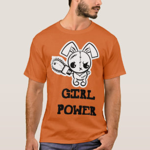 Camiseta Chica Power Cute toon Voo Bunny